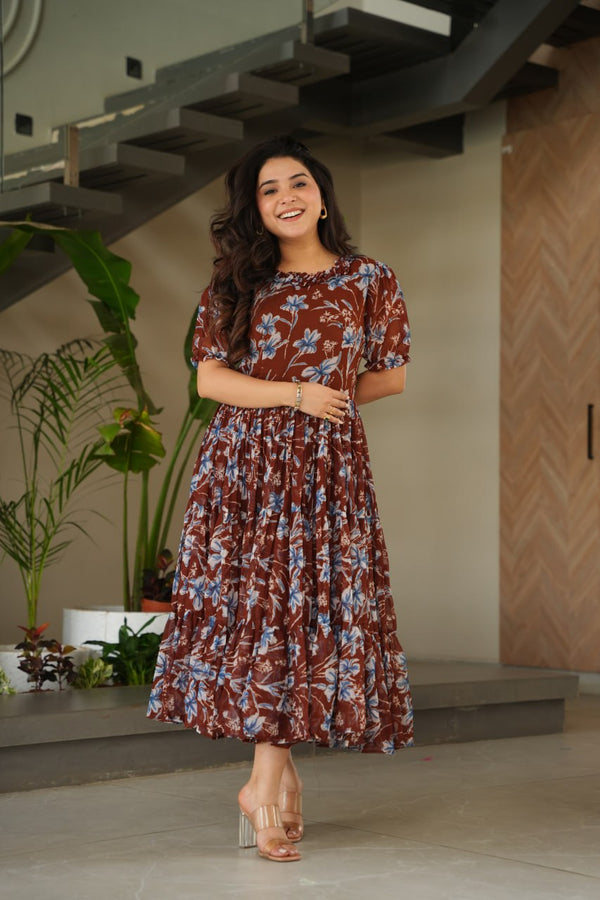 Earthen Elegance Gown