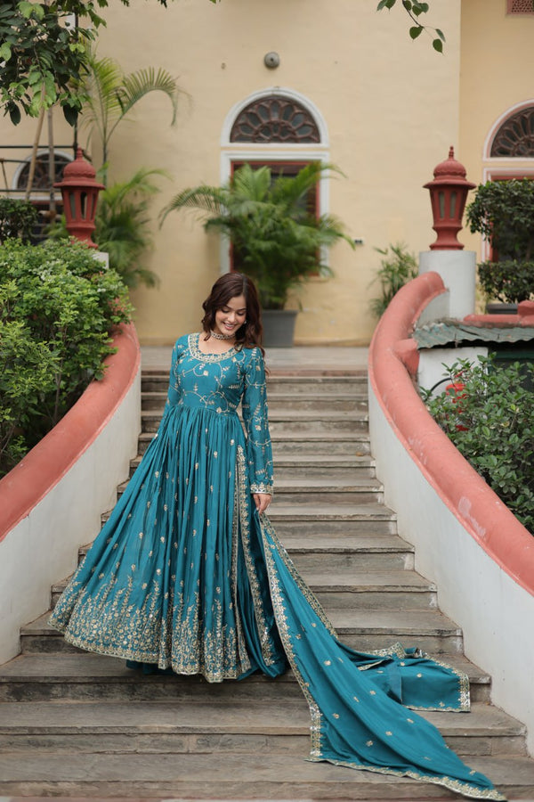 Premium Designer Readymade Top-sharara-dupatta