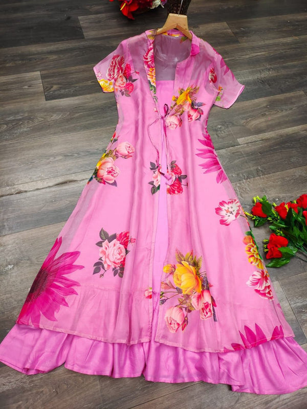 Blossom Pink Evening Dress
